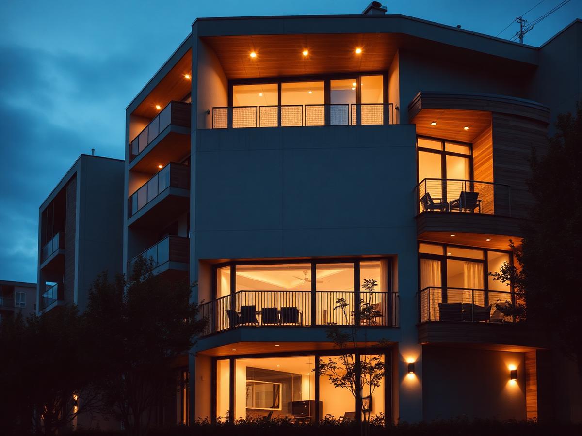 Mid-rise residential towers finishing carpentry, West Vancouver