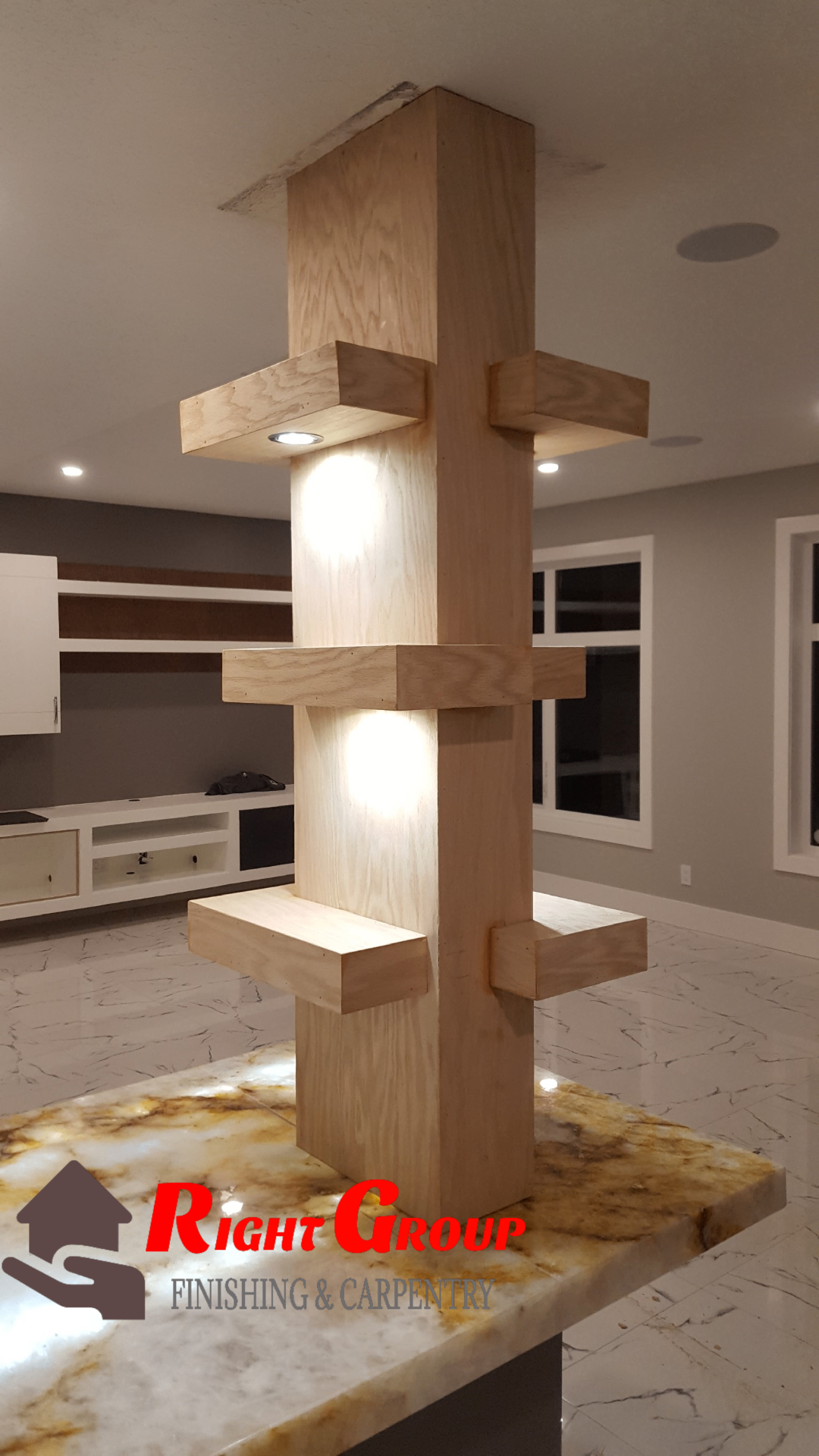 Custom Decorative Post — Richmond