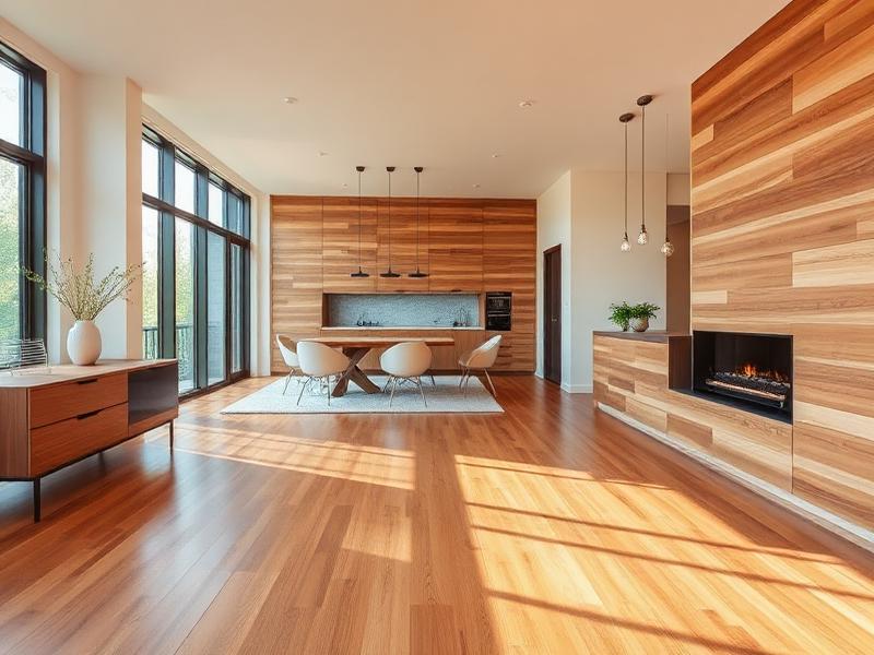 Engineered hardwood flooring installed in a Vancouver kitchen