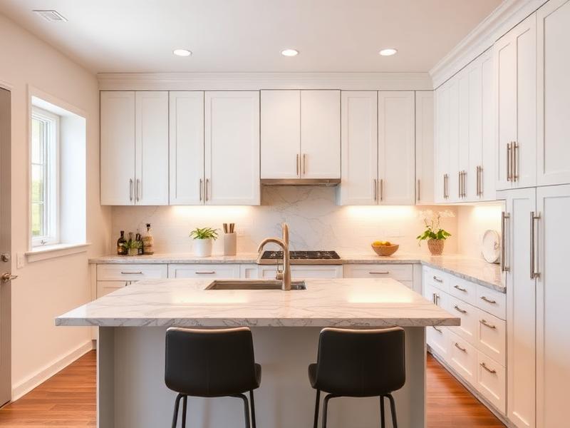 Custom kitchen cabinetry installed in a Vancouver home