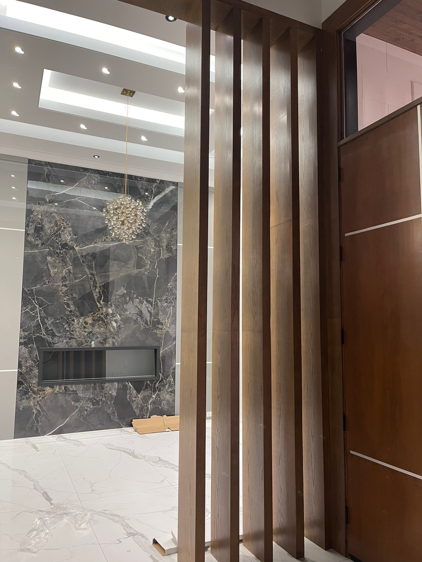 White Oak Privacy Wall — Vancouver